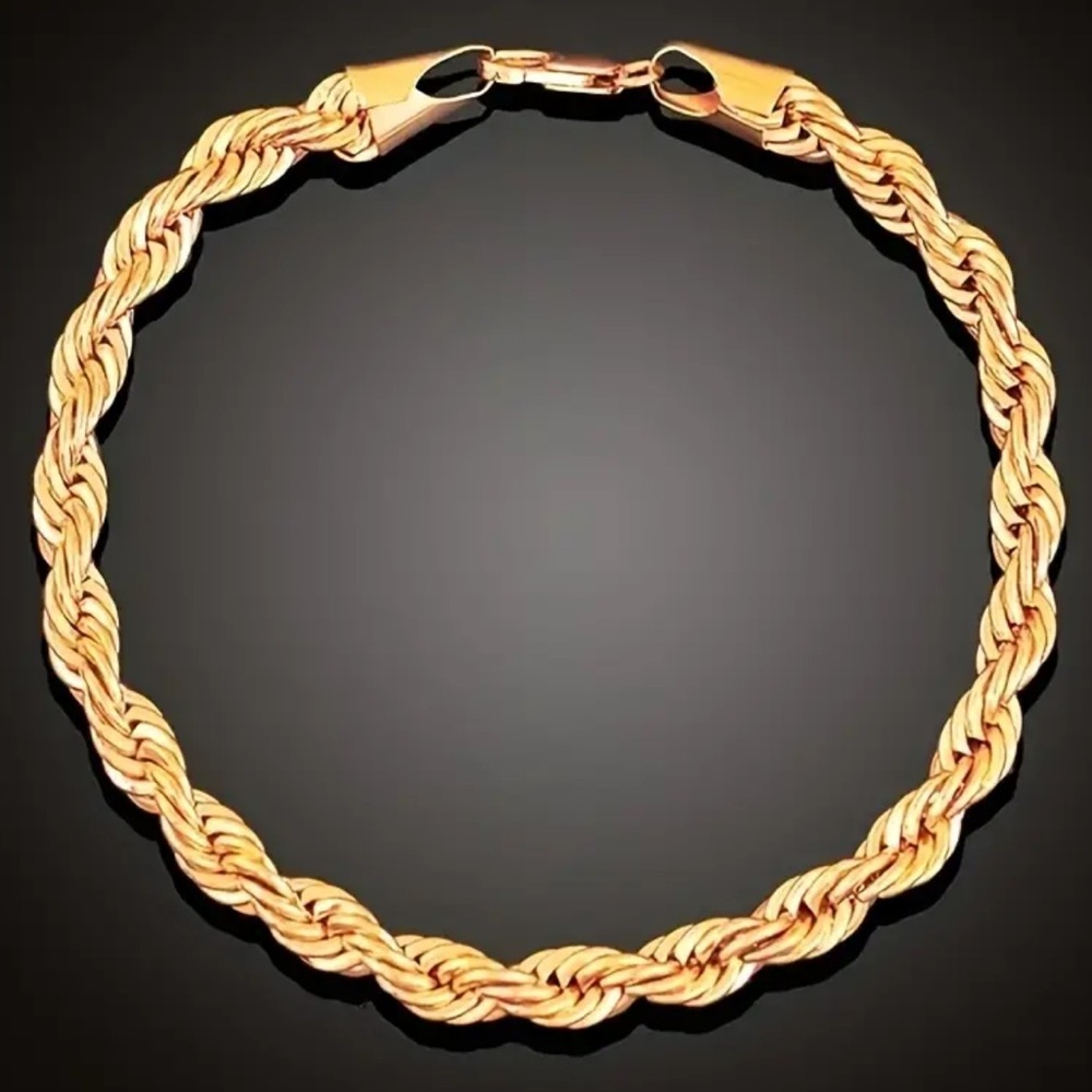 NEW Minimalistic Gold 18k plated Chain Bracelet